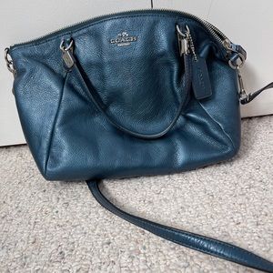 Navy Coach Purse